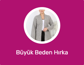 Büyük Beden Hırka