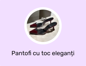 Pantofi cu toc eleganți