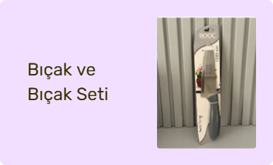 Bıçak ve Bıçak Seti