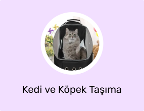 Kedi ve Köpek Taşıma Çantası
