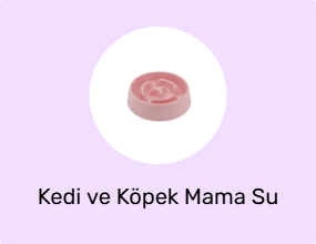 Kedi ve Köpek Mama Su Kabı