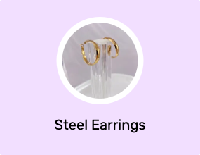 Steel Earrings
