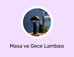 Masa ve Gece Lambası