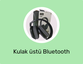 Kulak üstü Bluetooth kulaklık