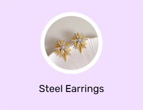 Steel Earrings