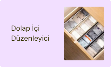 Dolap İçi Düzenleyici