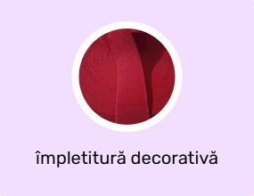 împletitură decorativă