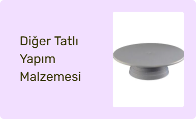 Diğer Tatlı Yapım Malzemesi