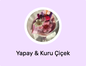 Yapay & Kuru Çiçek