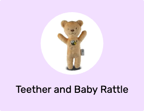 Teether and Baby Rattle