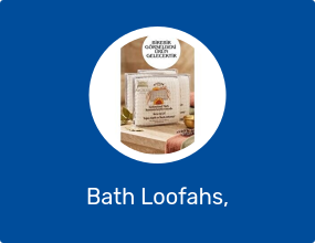 Bath Loofahs, Sponges & Poufs
