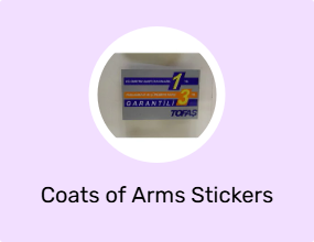 Coats of Arms Stickers & Phosphor Strips