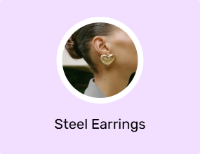 Steel Earrings