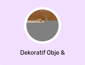 Dekoratif Obje & Biblo