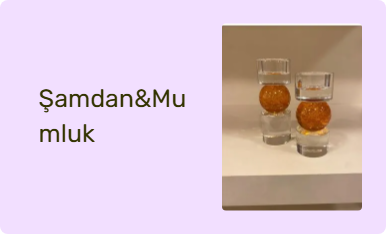 Şamdan&Mumluk