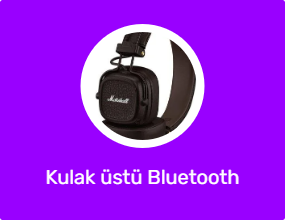 Kulak üstü Bluetooth kulaklık