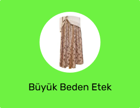 Büyük Beden Etek