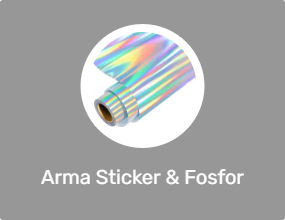Arma Sticker & Fosfor Şerit