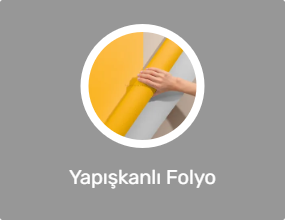 Yapışkanlı Folyo