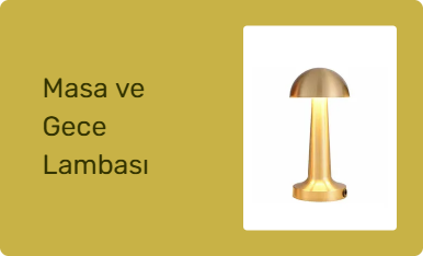 Masa ve Gece Lambası