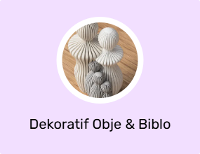 Dekoratif Obje & Biblo
