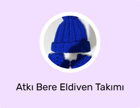 Atkı Bere Eldiven Takımı