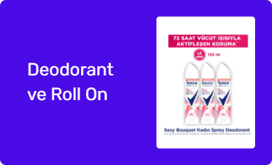 Deodorant ve Roll On