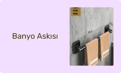 Banyo Askısı