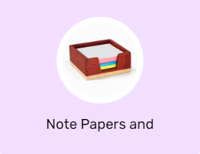 Note Papers and Notepads