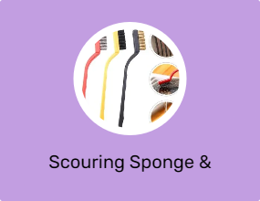 Scouring Sponge & Brush