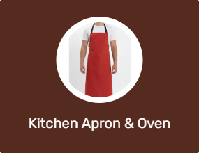 Kitchen Apron & Oven Mitts