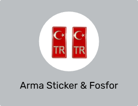 Arma Sticker & Fosfor Şerit