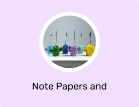 Note Papers and Notepads