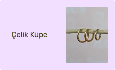 Çelik Küpe