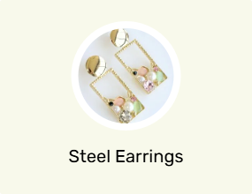 Steel Earrings
