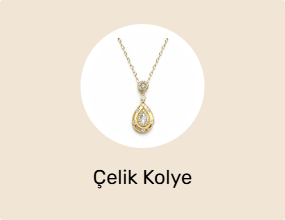 Çelik Kolye