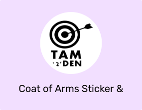 Coat of Arms Sticker & Phosphor Strip