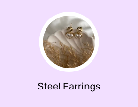 Steel Earrings