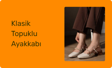 Klasik Topuklu Ayakkabı