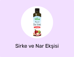 Sirke ve Nar Ekşisi