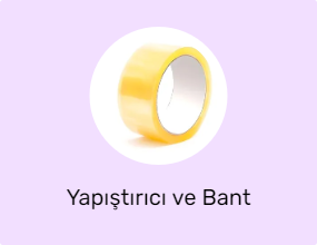 Yapıştırıcı ve Bant