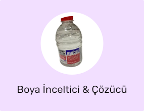 Boya İnceltici & Çözücü