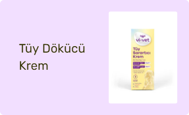 Tüy Dökücü Krem