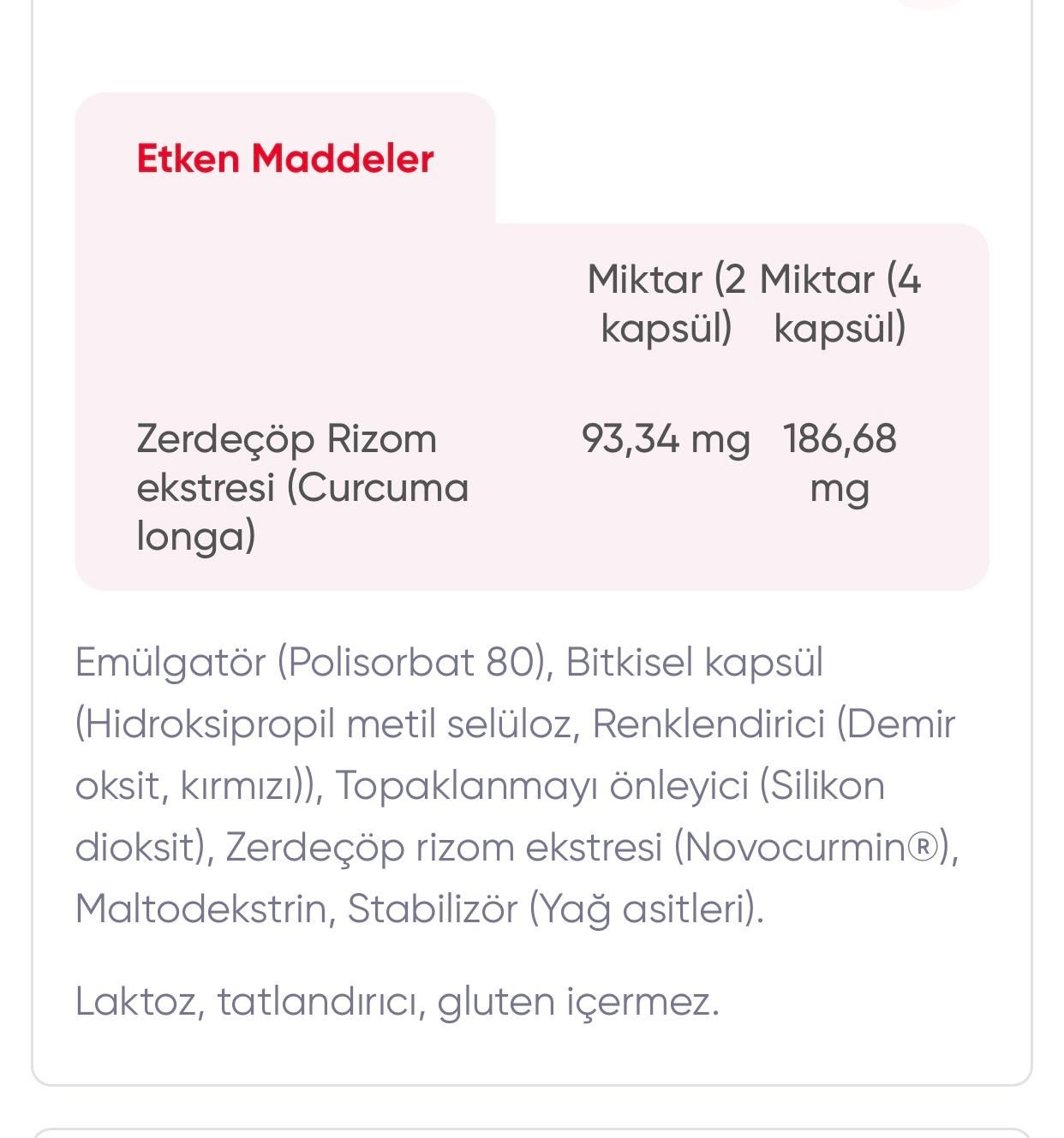 Enerji ve Besin Değerleri