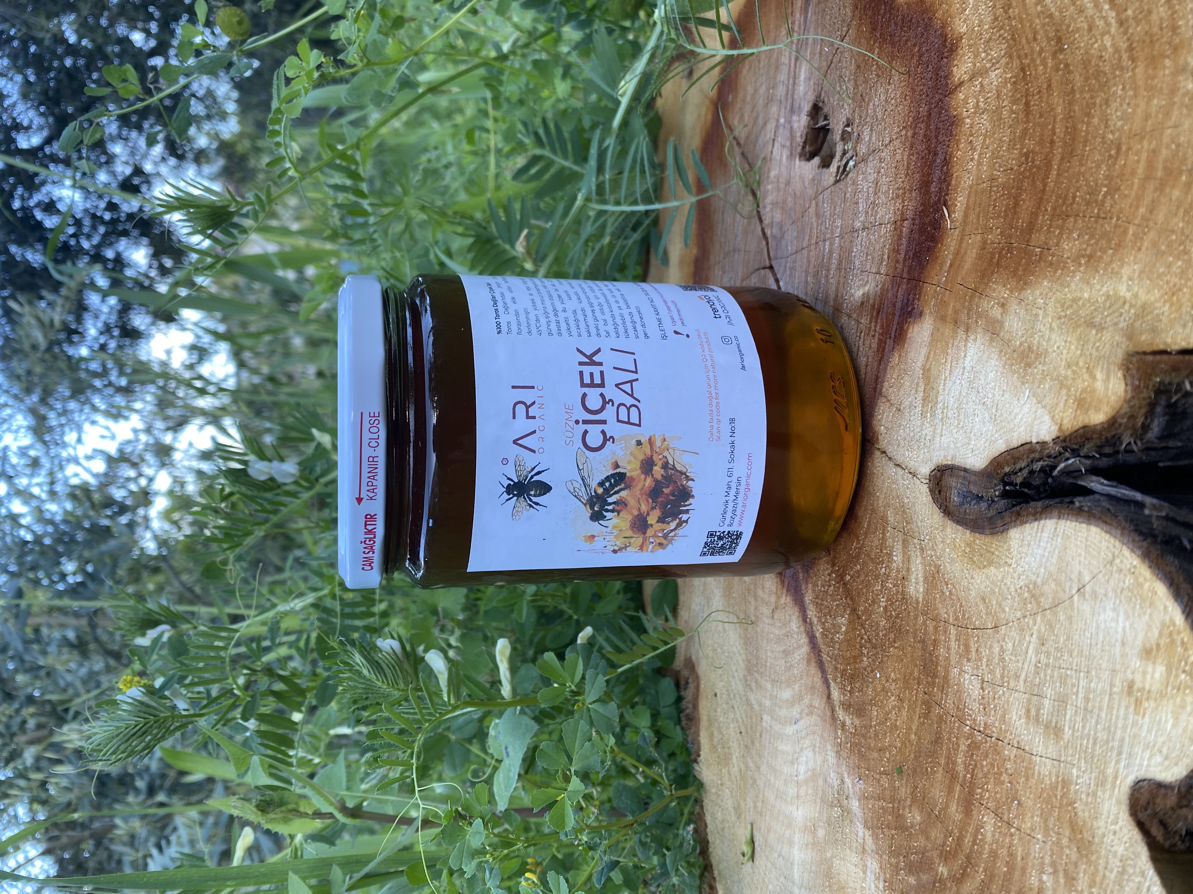 ARI ORGANIC Yayla Çiçek Balı 850gr Doğal Hakiki, Saf Bal (TANITIM