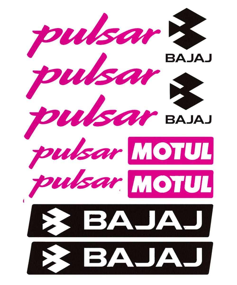 BAJAJ PULSAR A4 STİCKER PEMBE