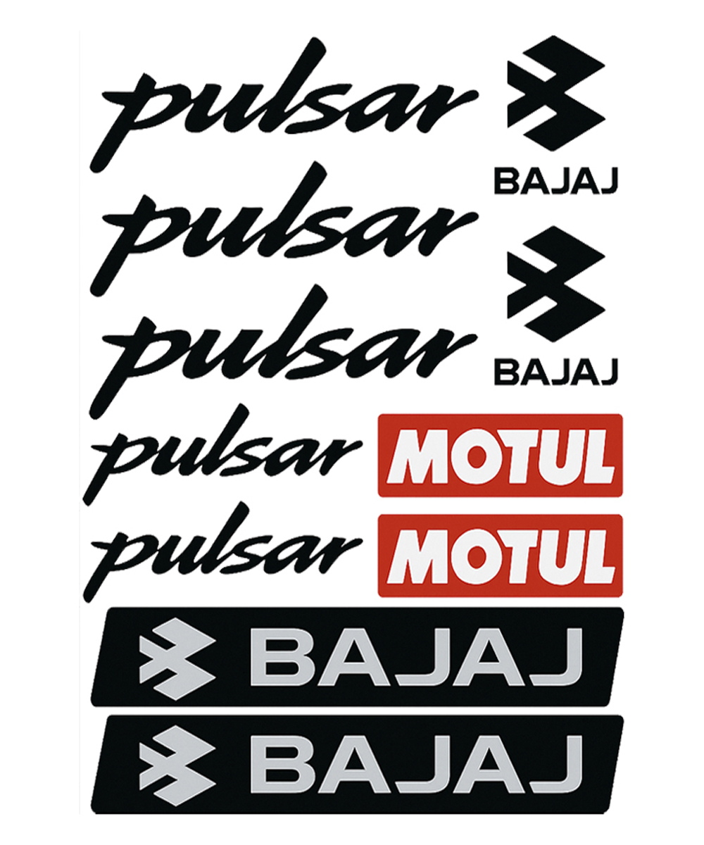 BAJAJ PULSAR A4 STİCKER SİYAH