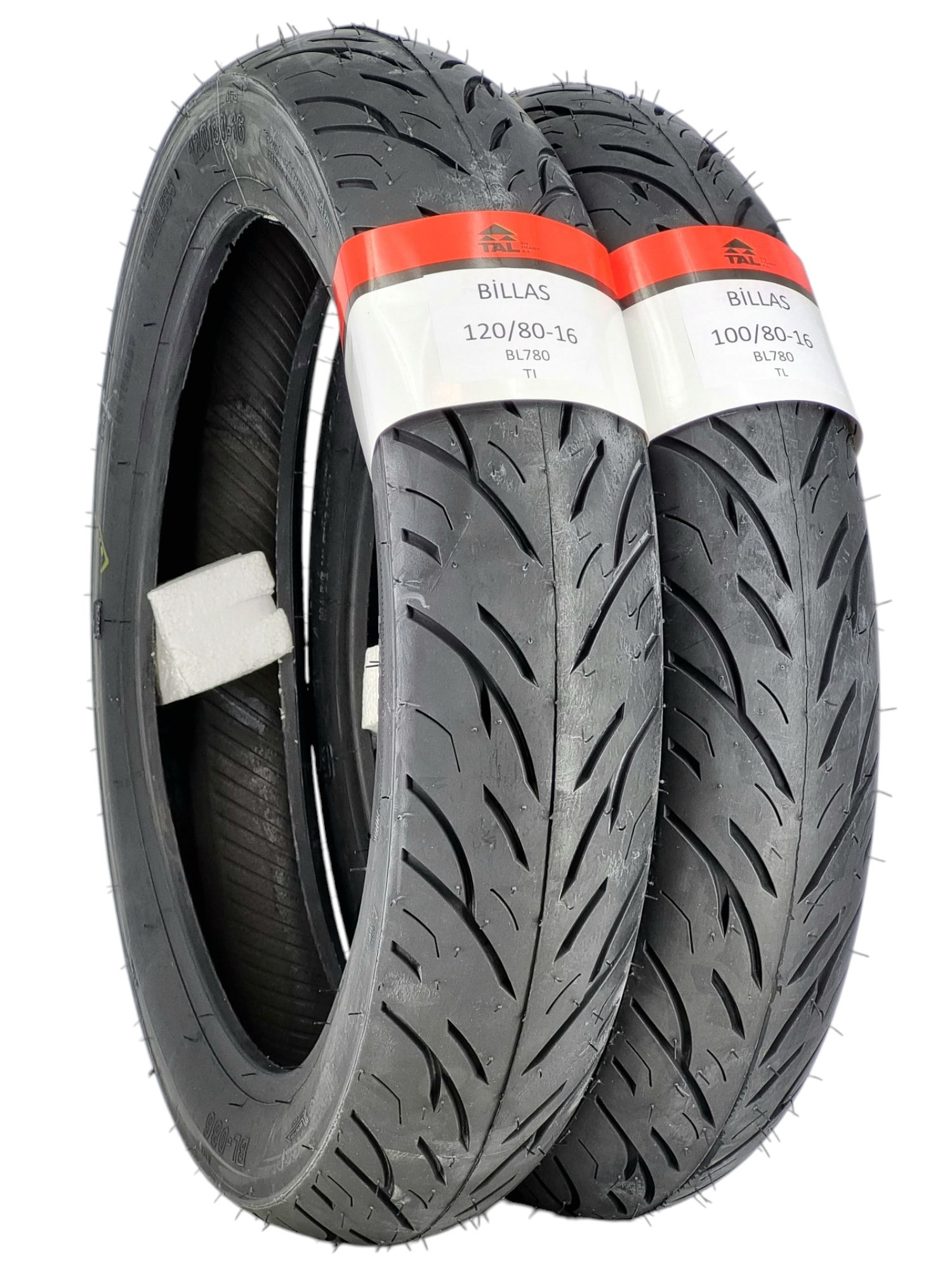 Billas HONDA SH125 LASTİK TAKIMI 120/80-16 VE 100/80-16 TL(DUBLEKS) BL086