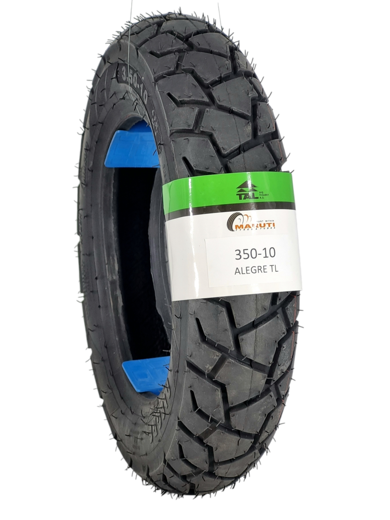 MARUTİ TYRES 350-10 MOTOSİKLET LASTİĞİ KIŞLIK DESEN TL (TUBELESS - DUBLEKS) ALLEGREWİNTER