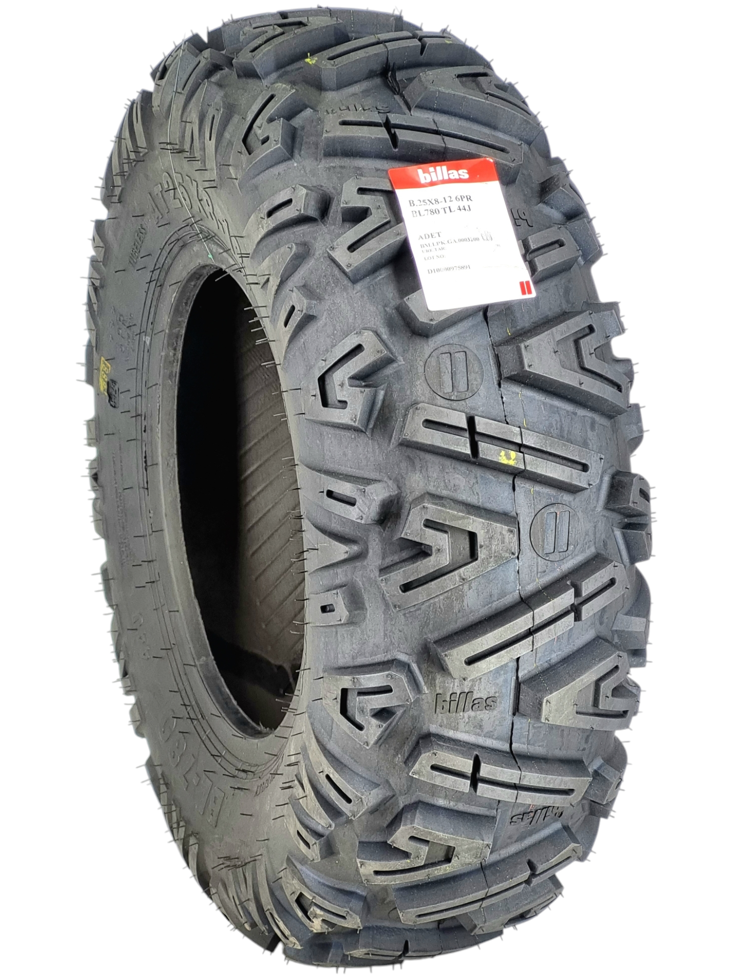 Billas ATV LASTİĞİ 25X8-12 DUBLEKS (TL) BL780